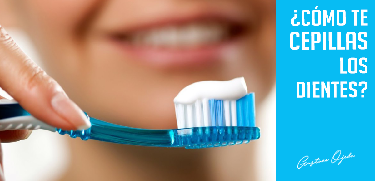 ¿Te cepillas los dientes correctamente?